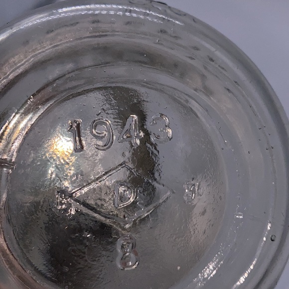 Vintage 1932 Crown Quart Mason Canning Preserving Pickling Glas… - Picture 13 of 13